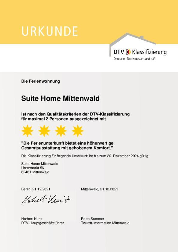 Suite Home Mittenwald Dış mekan fotoğraf
